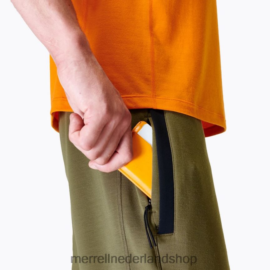 Merrell Heren 4FFP6T157 momentum jogger (jms26763-326) kleren stoffige olijf