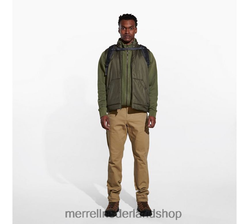 Merrell Heren 4FFP6T590 geotex geïsoleerd vest (jms26416-326) kleren stoffige olijf