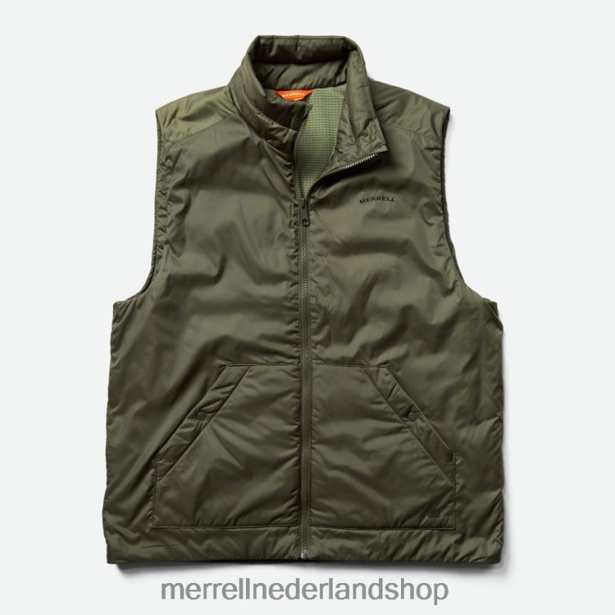 Merrell Heren 4FFP6T590 geotex geïsoleerd vest (jms26416-326) kleren stoffige olijf