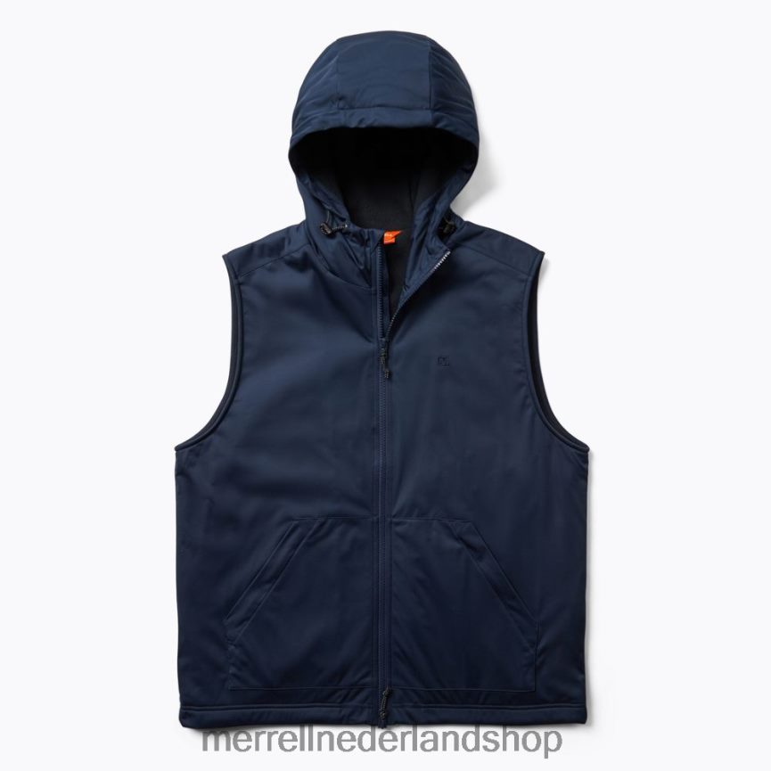 Merrell Heren 4FFP6T597 fluistervest met capuchon (jms26863-353) kleren marine