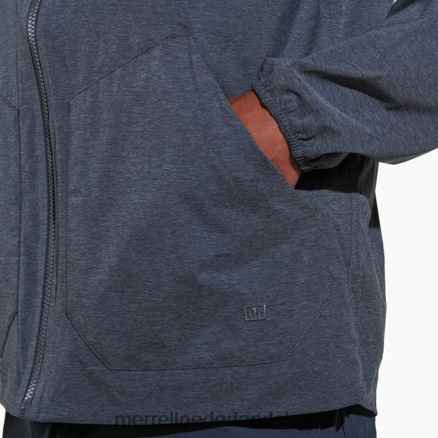 Merrell Heren 4FFP6T702 alpine opvouwbare regenhoes (jms26321-003) kleren zwarte heide