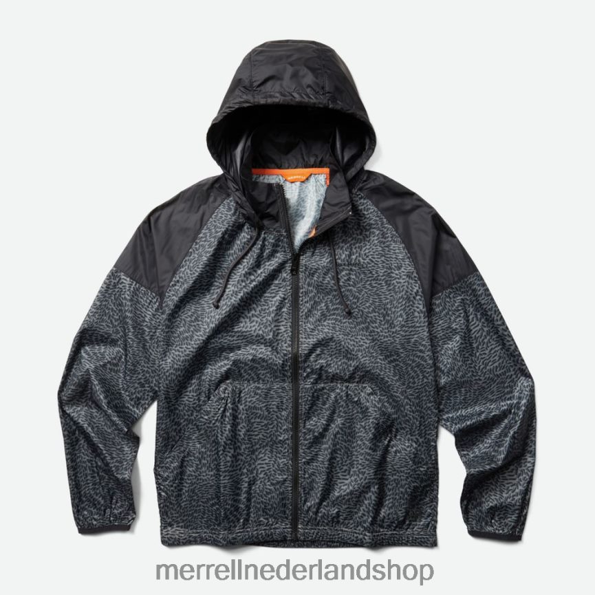 Merrell Heren 4FFP6T776 opvouwbare windshell van elzenhout (jms26322-903) kleren rock mini-camouflageprint