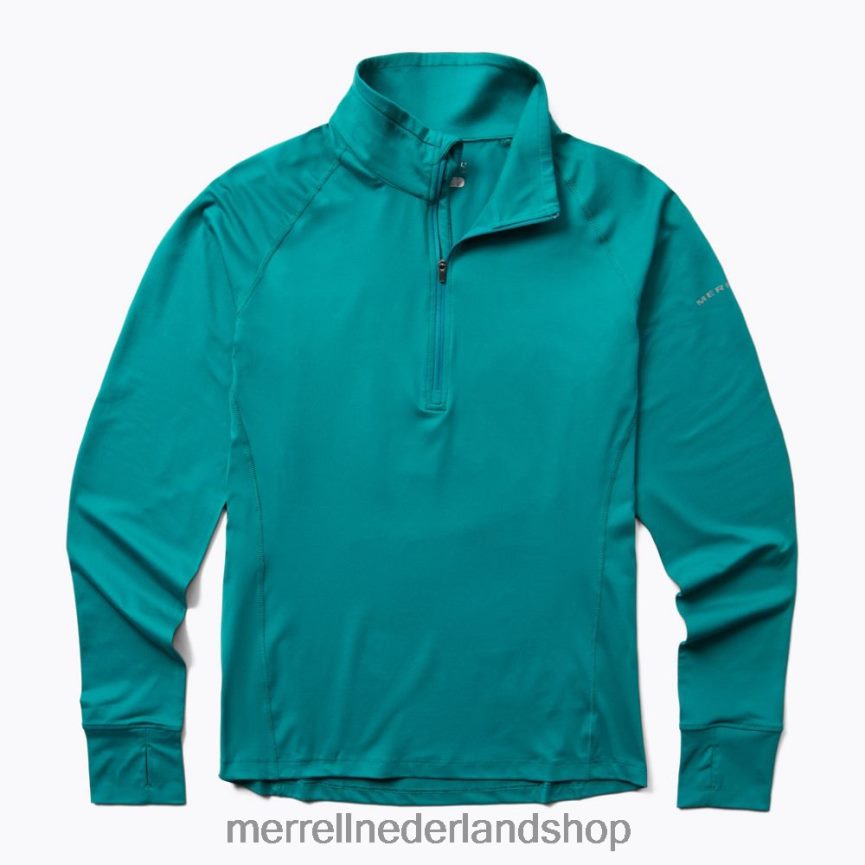 Merrell Heren 4FFP6T1126 trailrunning 1/4 ritssluiting (jwf26557-438) kleren meer