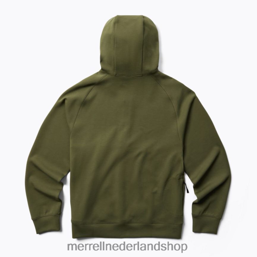 Merrell Heren 4FFP6T159 momentum hoody (jms26762-326) kleren stoffige olijf