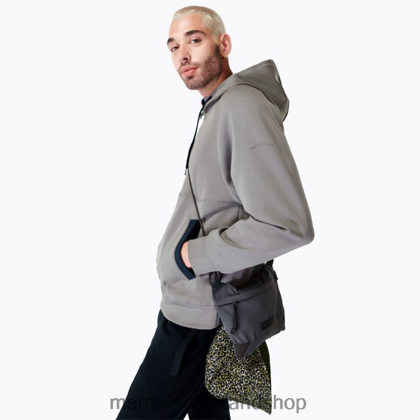 Merrell Heren 4FFP6T160 momentum hoody (jms26762-026) kleren steen