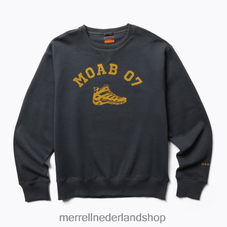 Merrell Heren 4FFP6T323 moab 07 fleece met ronde hals (jmf26621-425) kleren Indische inkt