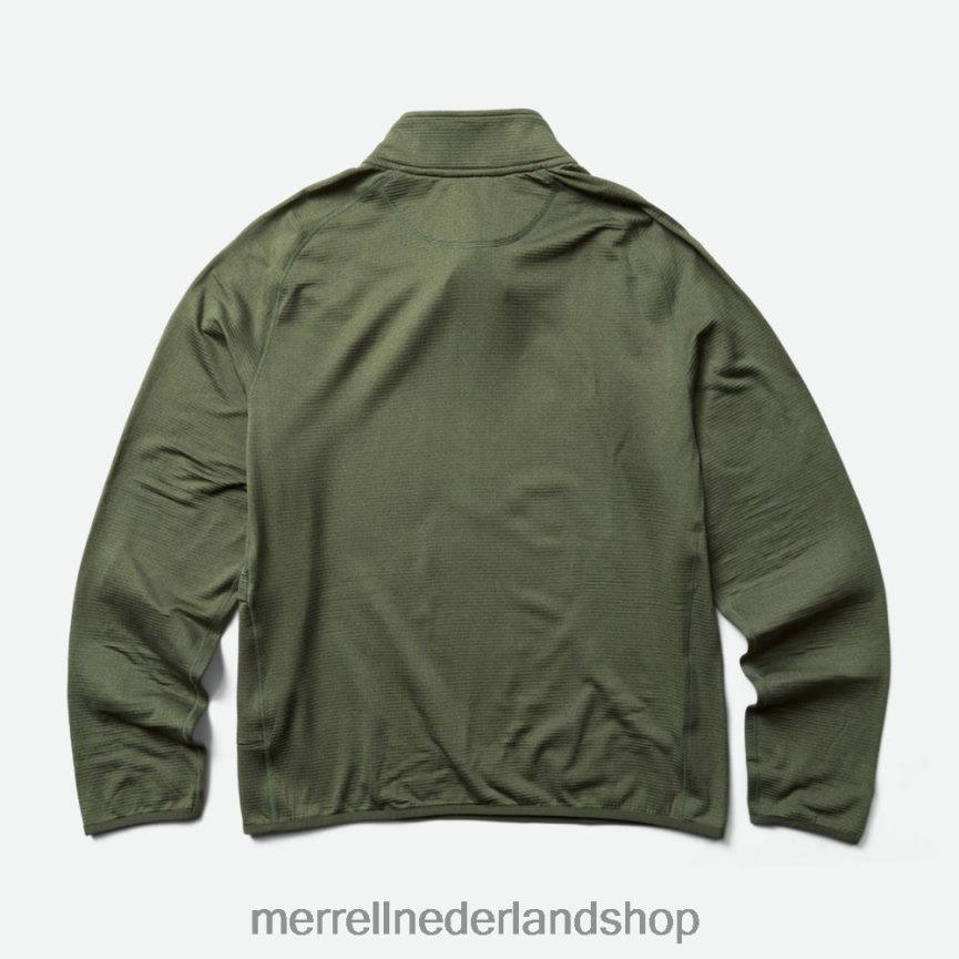Merrell Heren 4FFP6T415 geotex 1/4 ritssluiting (jms26326-327) kleren stoffige olijfheide