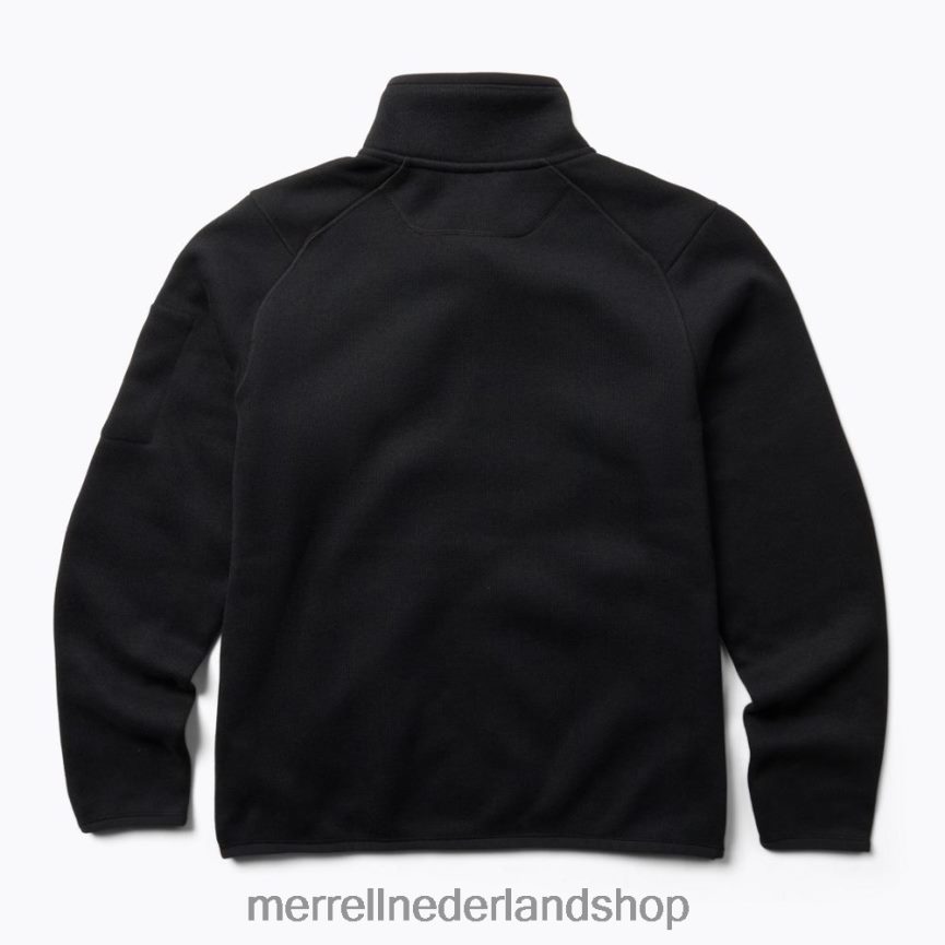 Merrell Heren 4FFP6T428 sweater weer volledige ritssluiting (jmf26296-010) kleren zwart