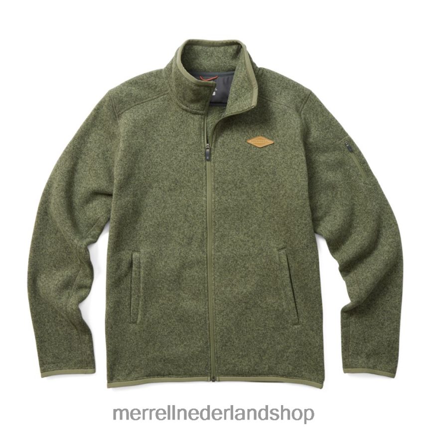 Merrell Heren 4FFP6T429 sweater weather volledige ritssluiting (jmf26296-327) kleren stoffige olijfheide