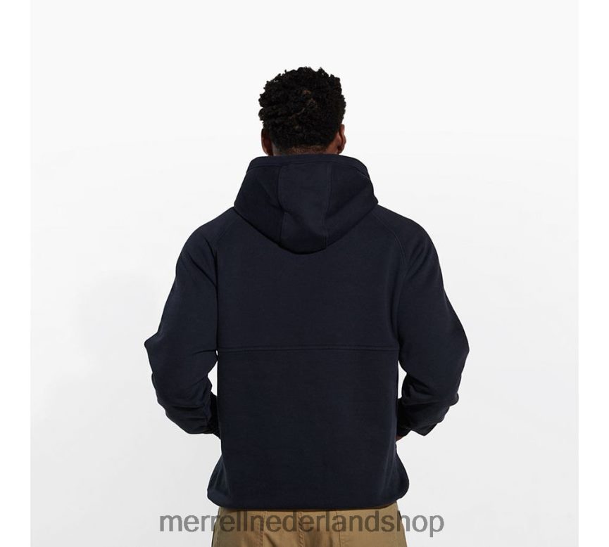 Merrell Heren 4FFP6T499 scout trui met capuchon (jms26323-425) kleren Indische inkt