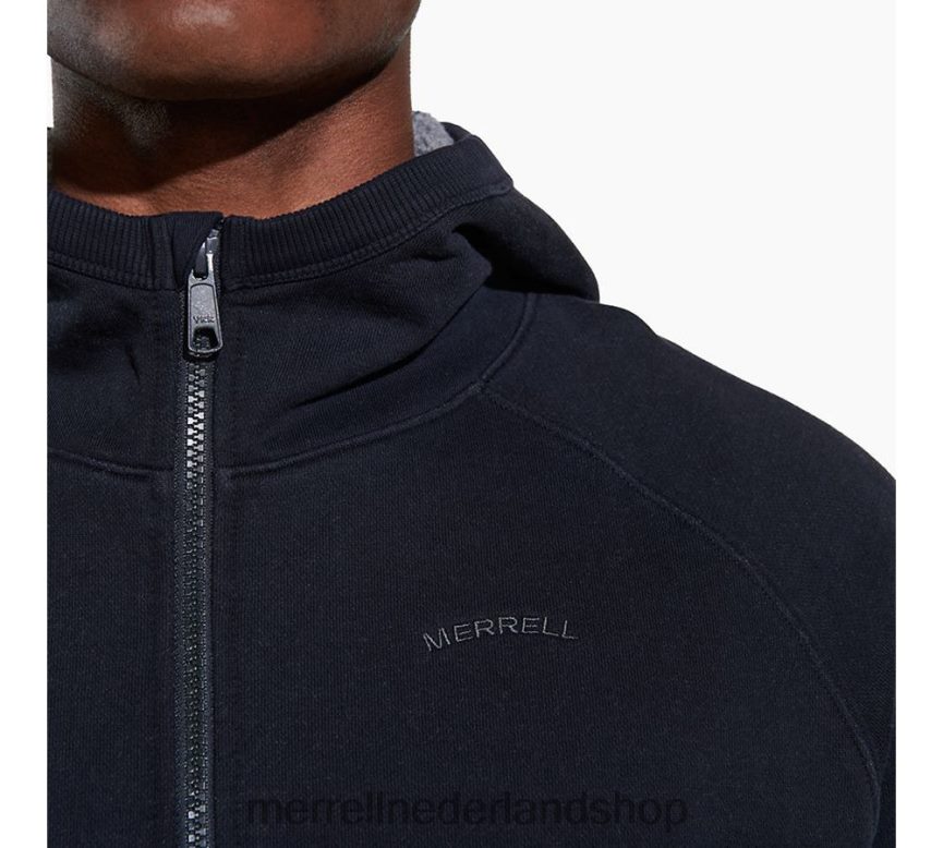 Merrell Heren 4FFP6T499 scout trui met capuchon (jms26323-425) kleren Indische inkt