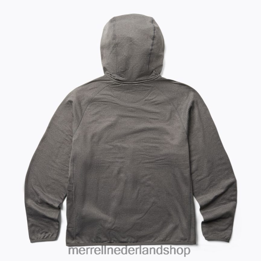 Merrell Heren 4FFP6T550 geotex hoodie met volledige rits (jms26325-059) kleren rots heide
