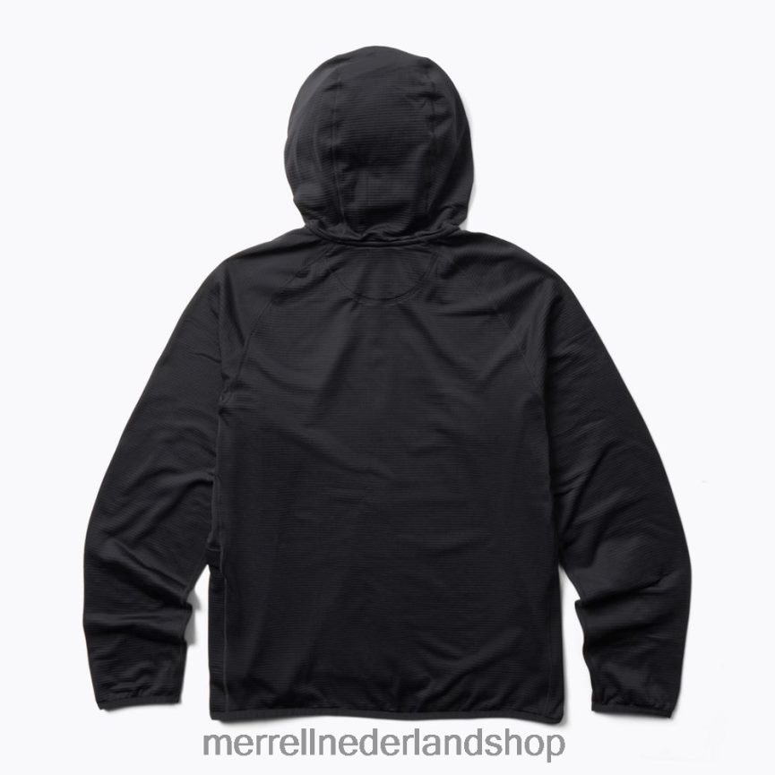 Merrell Heren 4FFP6T552 geotex hoodie met volledige rits (jms26325-010) kleren zwart
