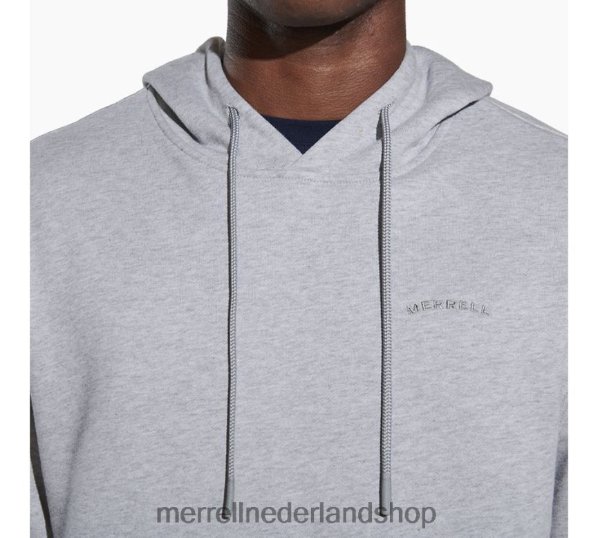 Merrell Heren 4FFP6T557 schrootpullover met capuchon (jms26641-050) kleren grijze heide
