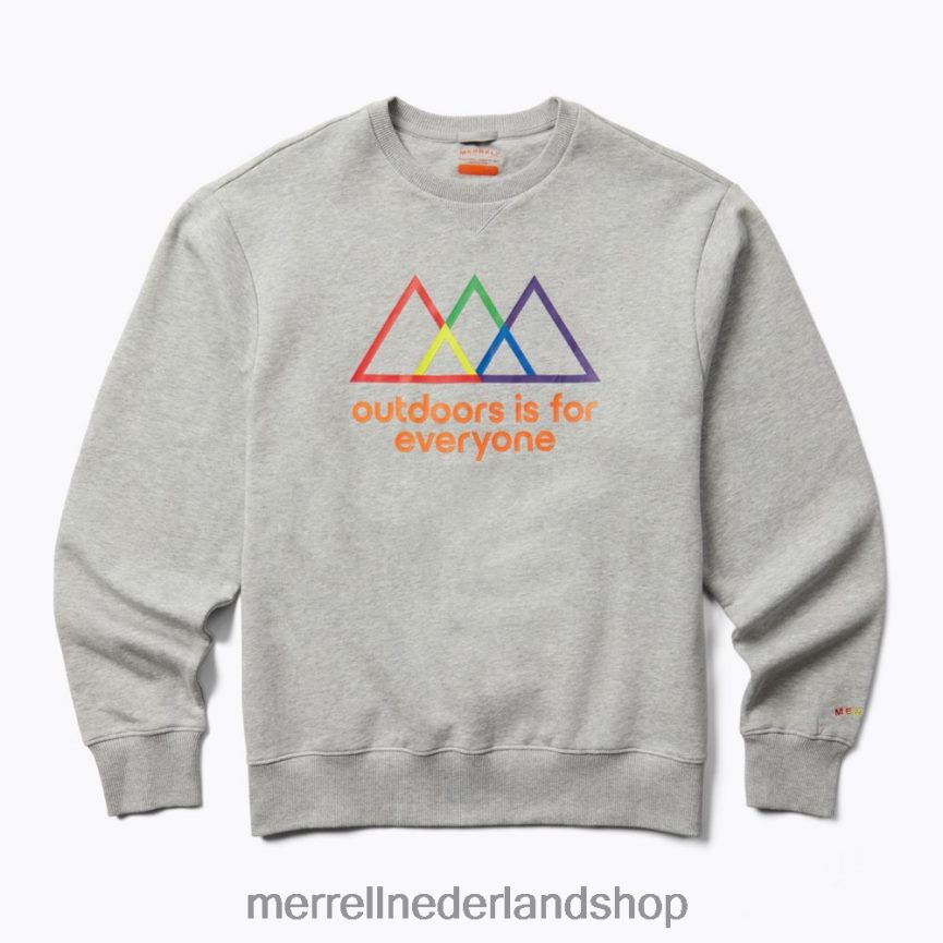 Merrell Heren 4FFP6T748 buitenshuis is voor iedereen sweatshirt met ronde hals (jms26875-050) kleren heide grijs