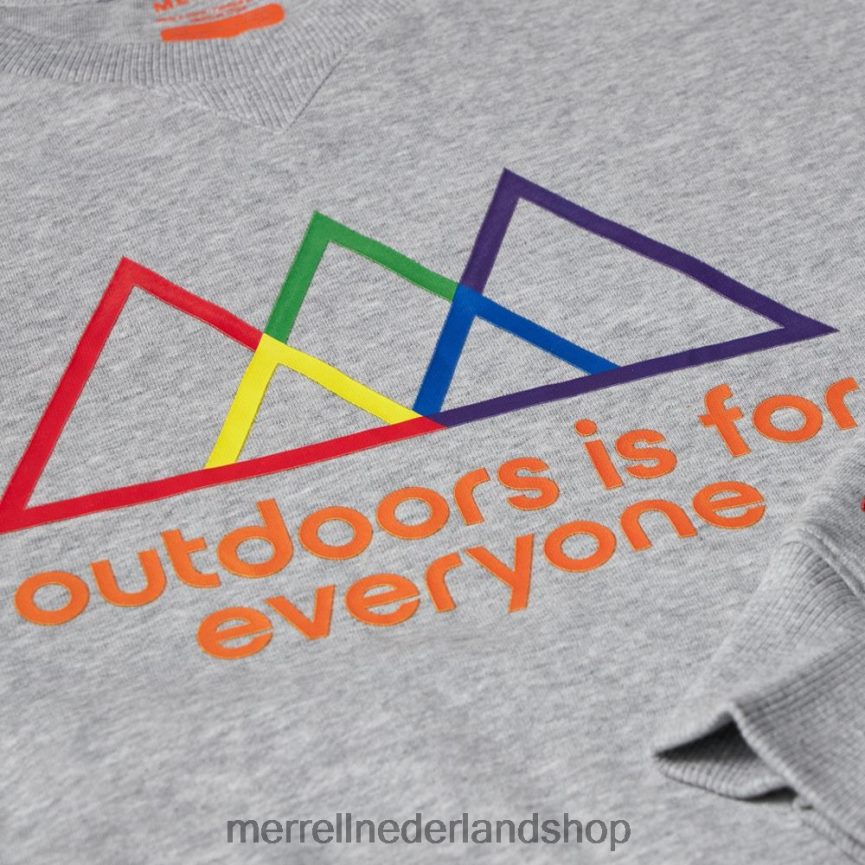 Merrell Heren 4FFP6T748 buitenshuis is voor iedereen sweatshirt met ronde hals (jms26875-050) kleren heide grijs