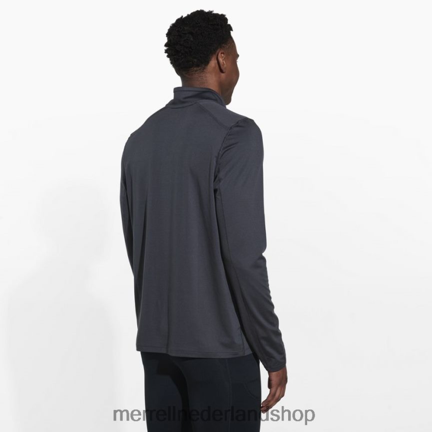 Merrell Heren 4FFP6T764 betatherm 1/4 ritssluiting (jms25572-101) kleren asfalt