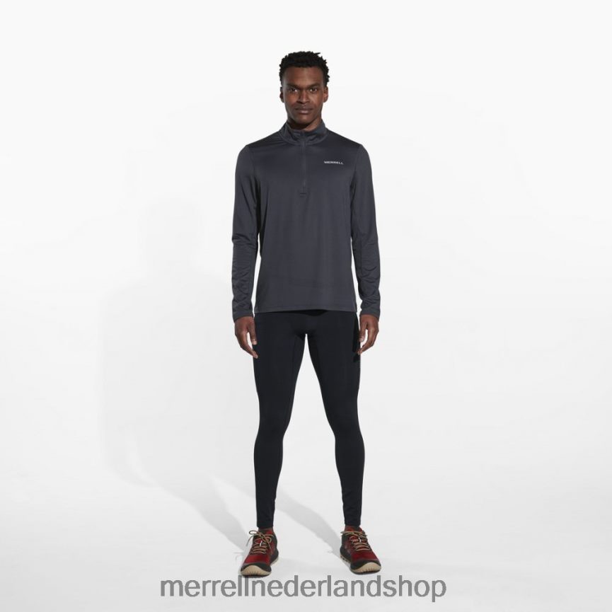 Merrell Heren 4FFP6T764 betatherm 1/4 ritssluiting (jms25572-101) kleren asfalt