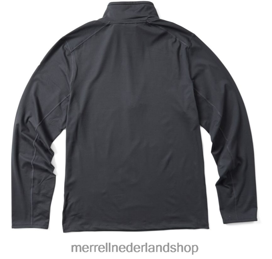 Merrell Heren 4FFP6T764 betatherm 1/4 ritssluiting (jms25572-101) kleren asfalt