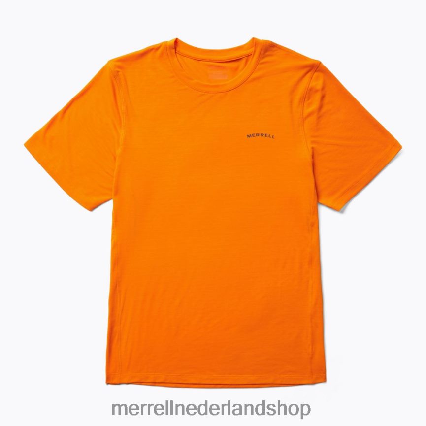 Merrell Heren 4FFP6T151 T-shirt voor dagelijks gebruik met tencel (jms26443-751) kleren uitbundigheid