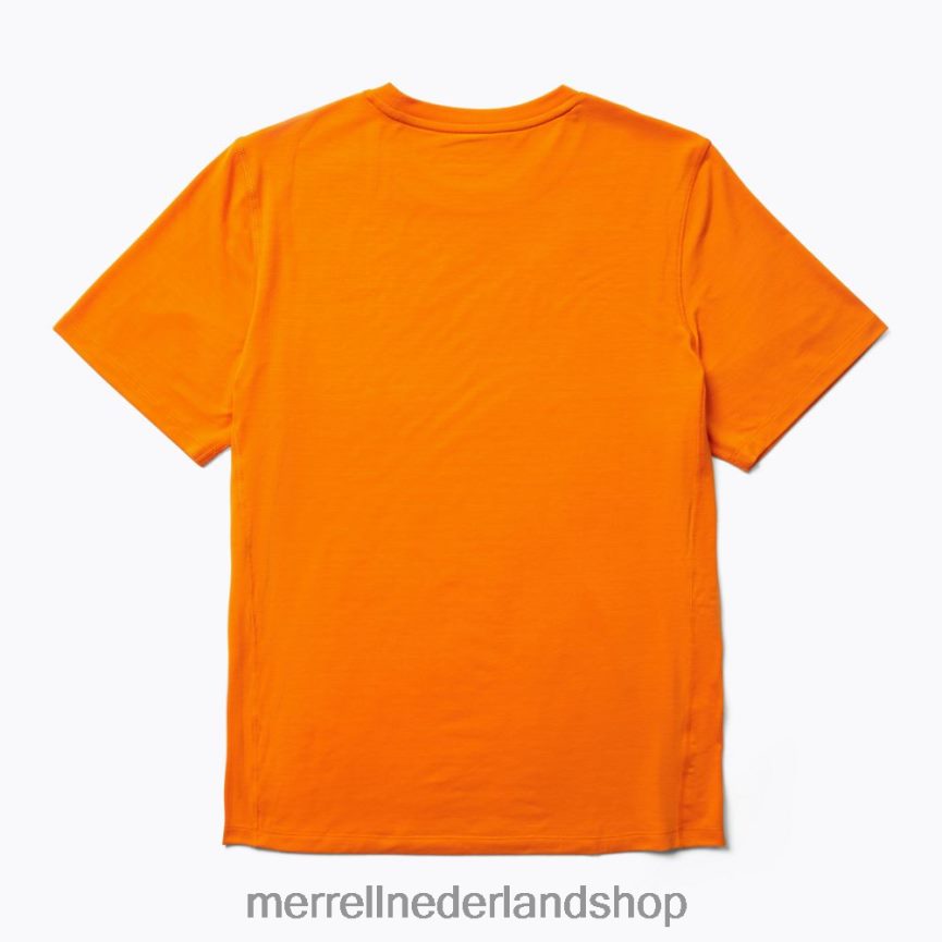 Merrell Heren 4FFP6T151 T-shirt voor dagelijks gebruik met tencel (jms26443-751) kleren uitbundigheid