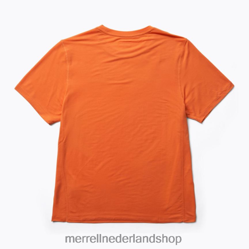 Merrell Heren 4FFP6T153 T-shirt voor dagelijks gebruik met tencel (jms26443-785) kleren vuurwerk