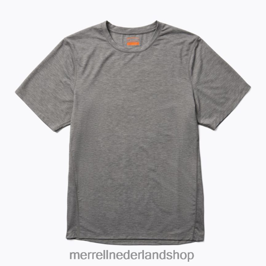Merrell Heren 4FFP6T175 perfect T-shirt met tencel (jms26861-050) kleren grijze heide