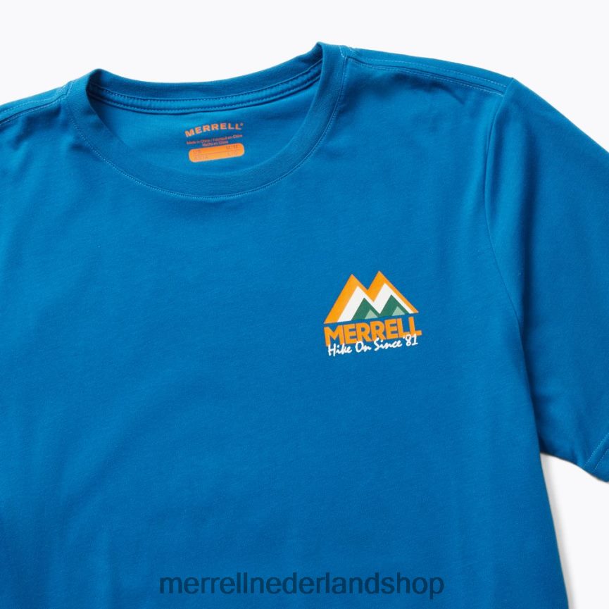 Merrell Heren 4FFP6T308 m-berg tee (jmf26620-352) kleren blauw