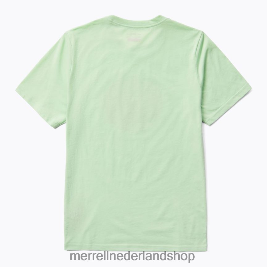 Unlikely Hikers X Merrell Heren 4FFP6T450 T-shirt met korte mouwen (jms26681-330) kleren mist groen