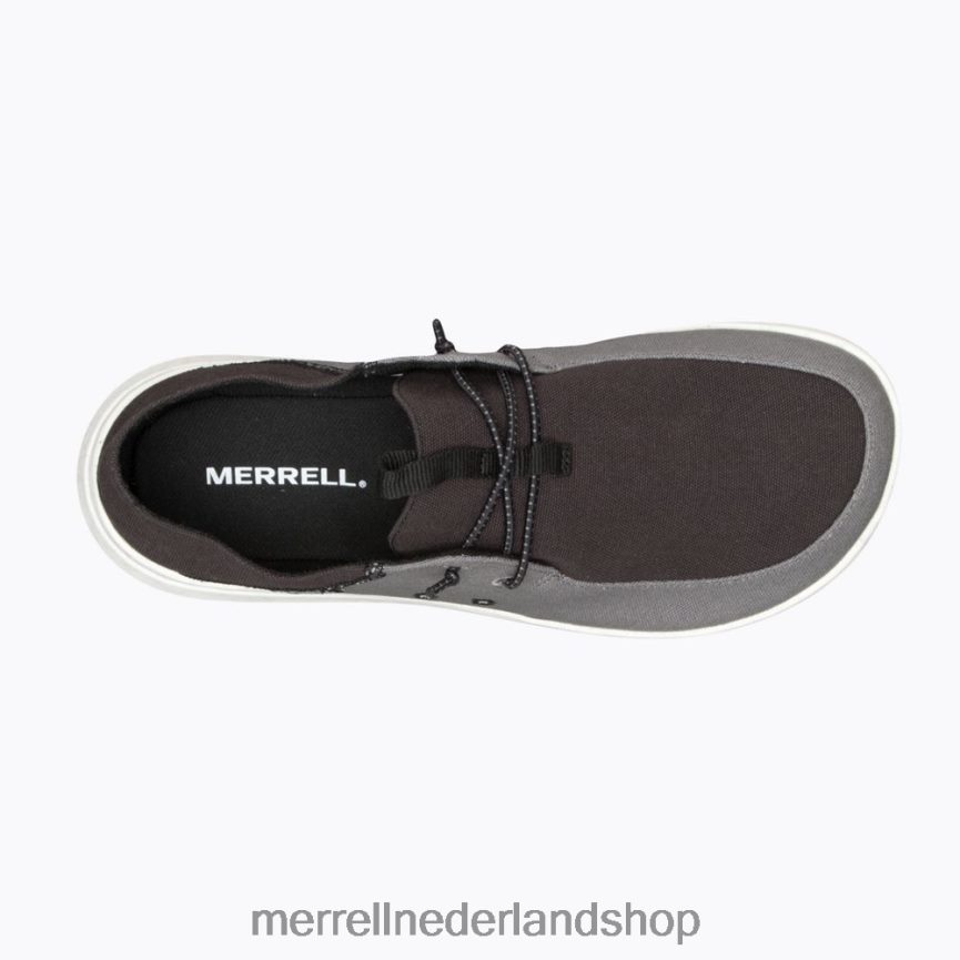 Merrell Heren 4FFP6T773 hut moc 2 canvas (j004891) schoenen zwart/houtskool