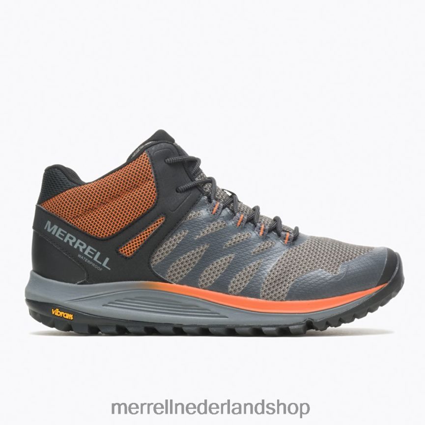 Merrell Heren 4FFP6T207 nova 2 mid waterdicht (j500227) schoenen houtskool