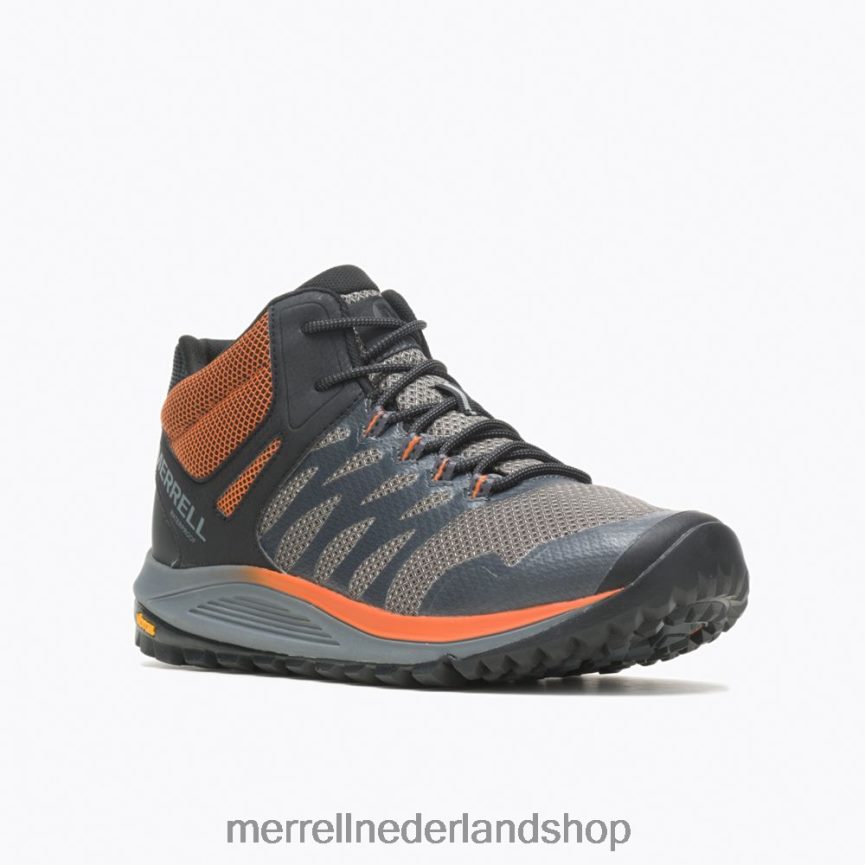 Merrell Heren 4FFP6T207 nova 2 mid waterdicht (j500227) schoenen houtskool