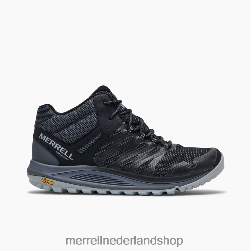 Merrell Heren 4FFP6T208 nova 2 mid waterdicht (j035579) schoenen zwart