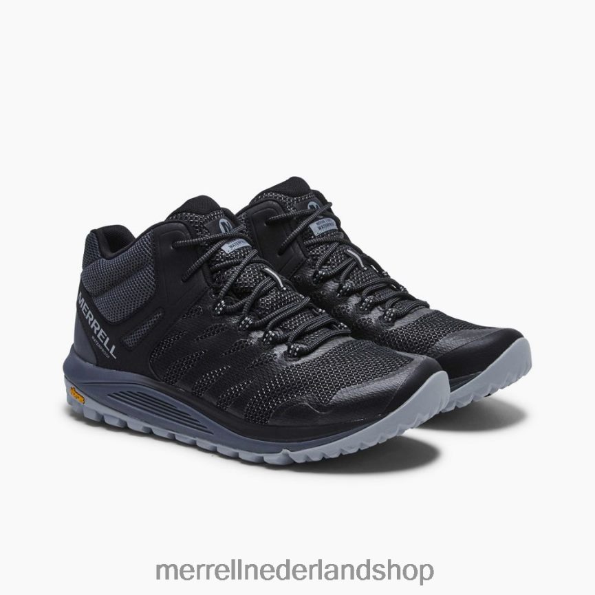 Merrell Heren 4FFP6T208 nova 2 mid waterdicht (j035579) schoenen zwart