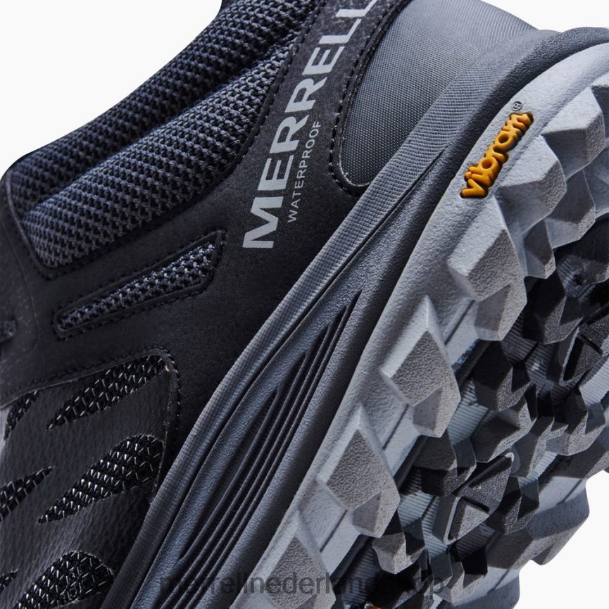 Merrell Heren 4FFP6T208 nova 2 mid waterdicht (j035579) schoenen zwart