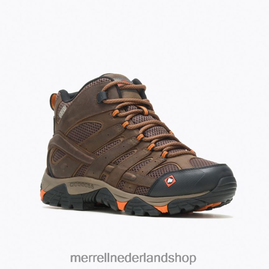 Merrell Heren 4FFP6T389 moab vertex mid waterdichte sr werklaars brede wijdte (j31239w) schoenen klei