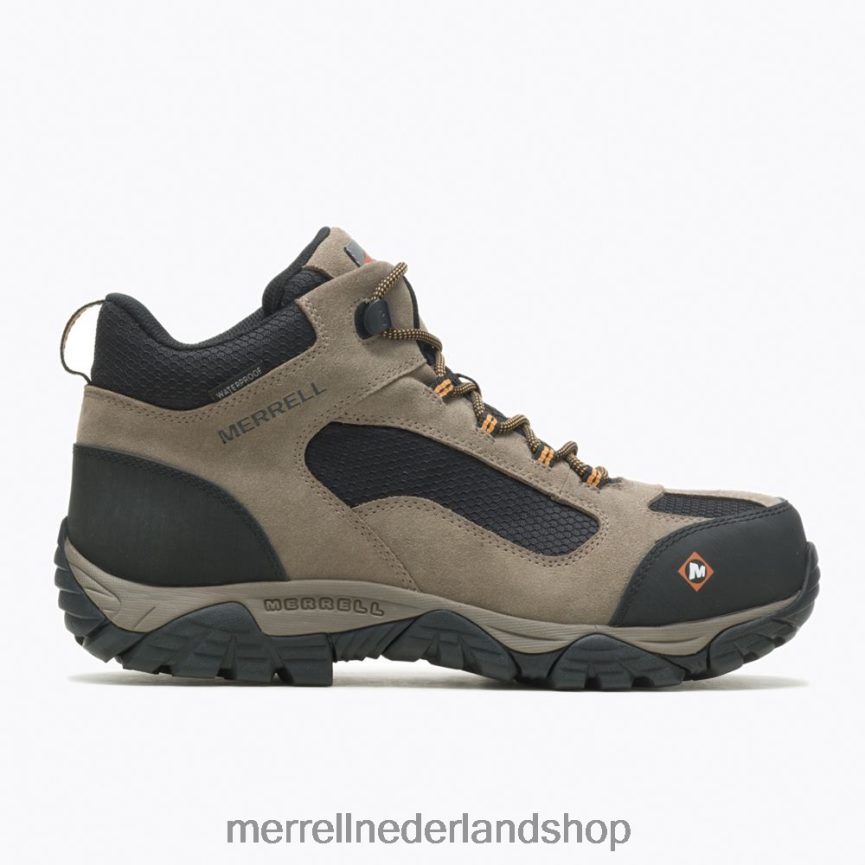 Merrell Heren 4FFP6T434 moab onset mid waterdichte comp toe werklaars (j099511) schoenen okkernoot
