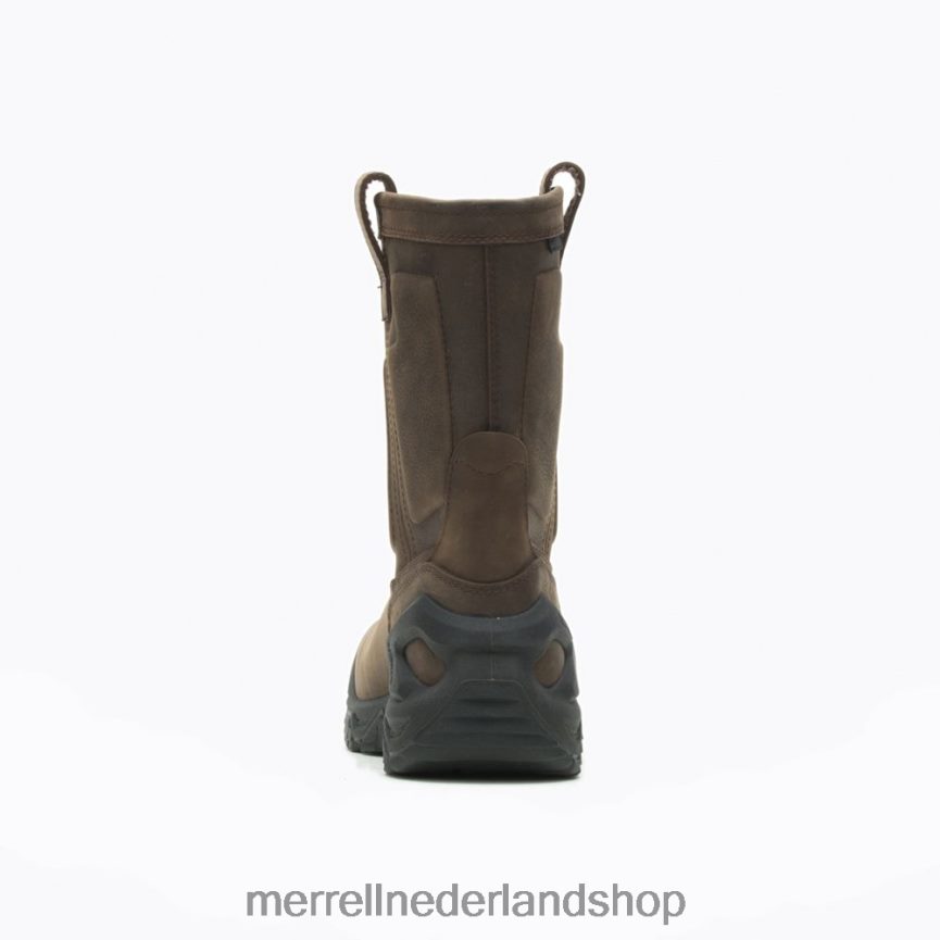 Merrell Heren 4FFP6T452 Strongfield lederen waterdichte pull-on werklaars met comp toe (j099315) schoenen espresso