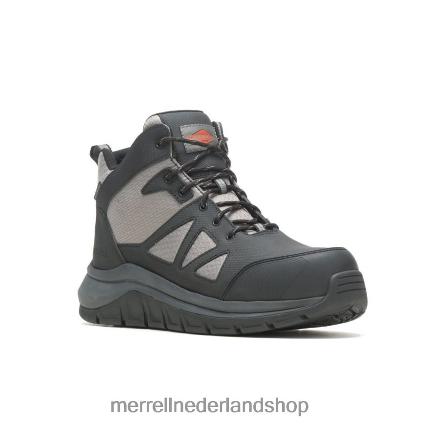 Merrell Heren 4FFP6T689 fullbench speed mid waterdicht cf (j005025) schoenen zwart/houtskool