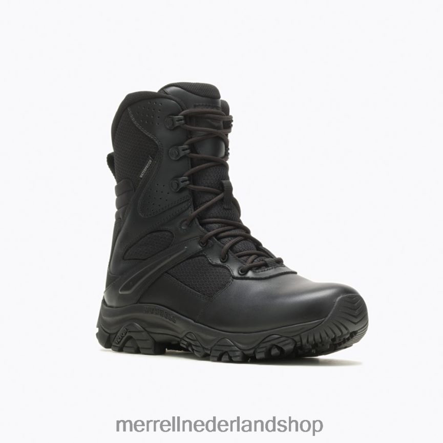 Merrell Heren 4FFP6T769 moab 3 8\'\' tactical response waterdichte laars met rits brede wijdte (j003913w) schoenen zwart