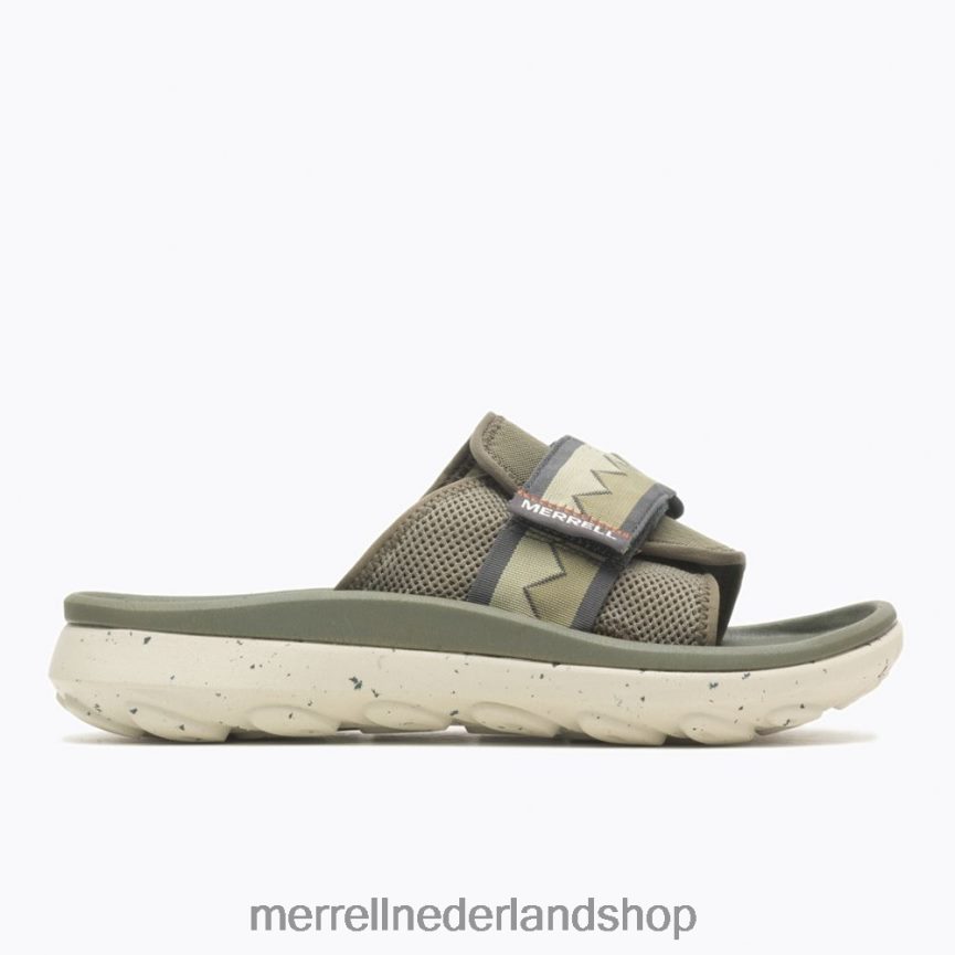 Merrell Heren 4FFP6T113 hut ultra glijbaan (j004939) schoenen olijf