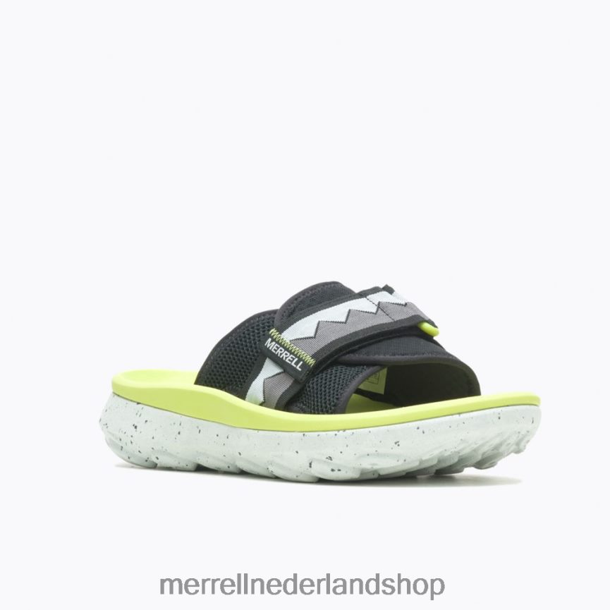 Merrell Heren 4FFP6T114 hut ultra glijbaan (j004941) schoenen zwart/selderij