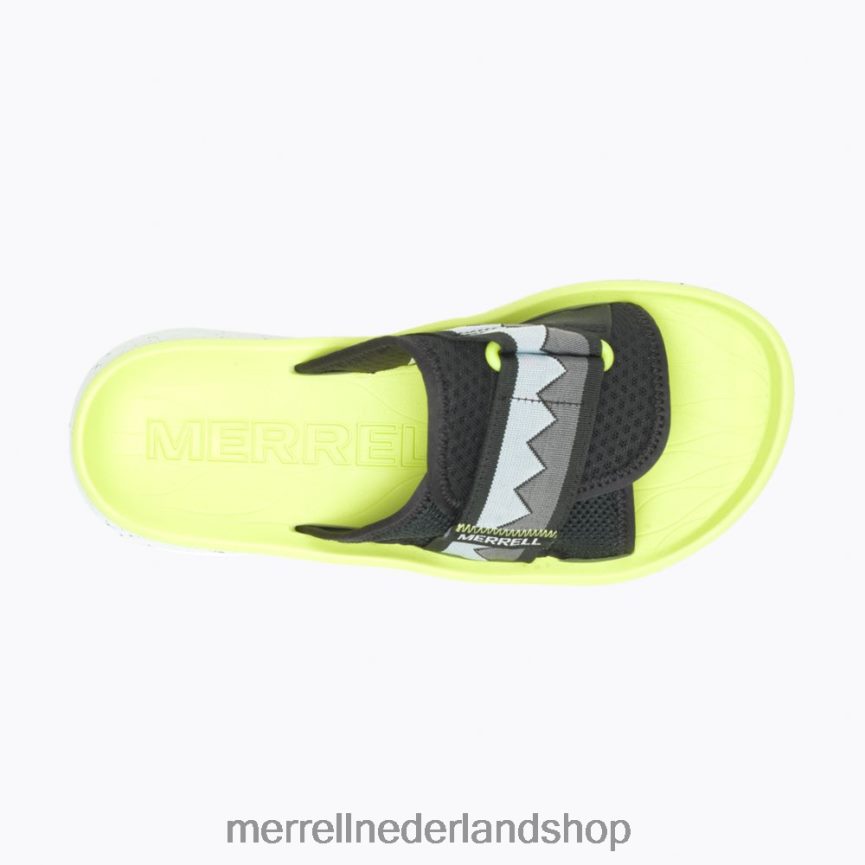 Merrell Heren 4FFP6T114 hut ultra glijbaan (j004941) schoenen zwart/selderij