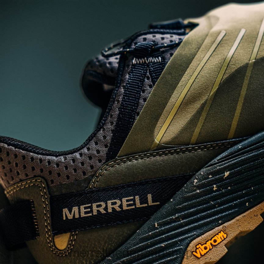 Merrell Heren 4FFP6T49 begin sneaker met veterschild (j004327) schoenen olijf