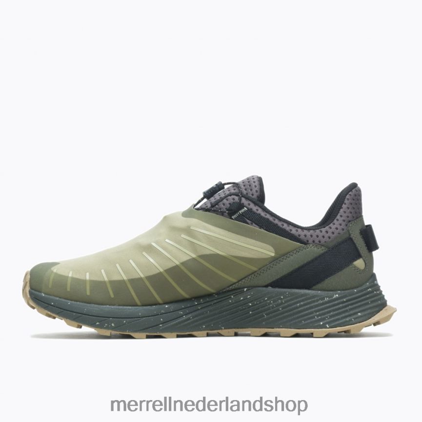 Merrell Heren 4FFP6T49 begin sneaker met veterschild (j004327) schoenen olijf