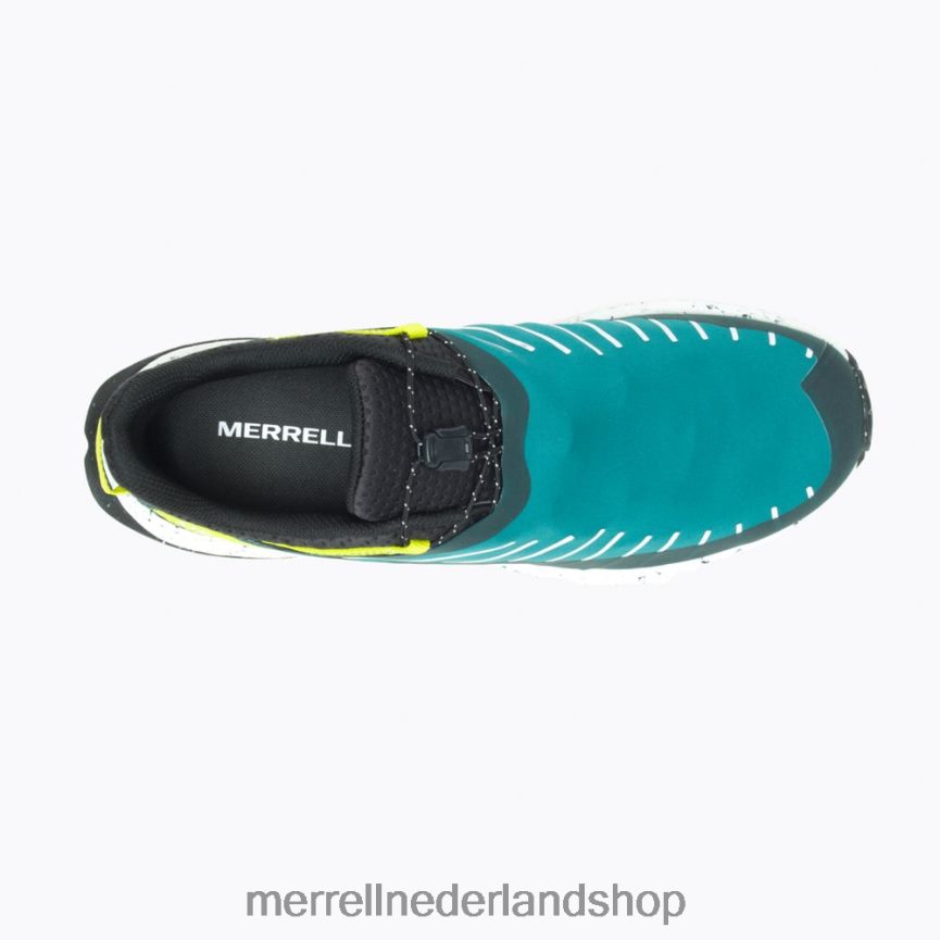 Merrell Heren 4FFP6T50 begin sneaker met veterschild (j004793) schoenen zee mos