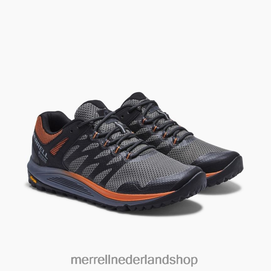Merrell Heren 4FFP6T204 nova 2 gore-tex (j067081) schoenen houtskool