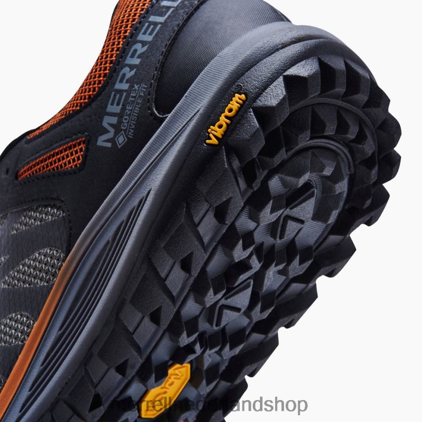 Merrell Heren 4FFP6T204 nova 2 gore-tex (j067081) schoenen houtskool