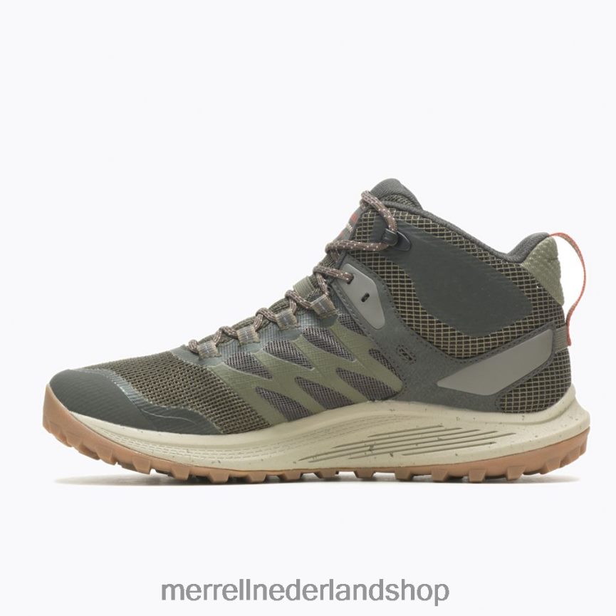 Merrell Heren 4FFP6T40 nova 3 mid gore-tex (j067617) schoenen olijf