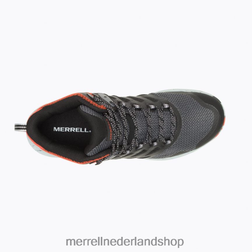 Merrell Heren 4FFP6T42 nova 3 mid gore-tex (j067615) schoenen zwart/mandarijn